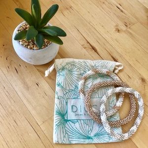 3/$25!🔆 Dicca bracelets: rose gold, silver, cream